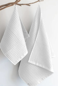 100% WAFFLE  COTTON TOWEL<br>Made in Europe