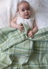 COUVERTURE BÉBÉ EN LAINE D'AGNEAU