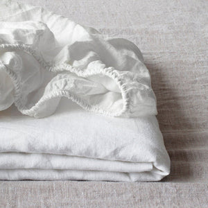 DRAP HOUSSE - 100% LIN FRANÇAIS 