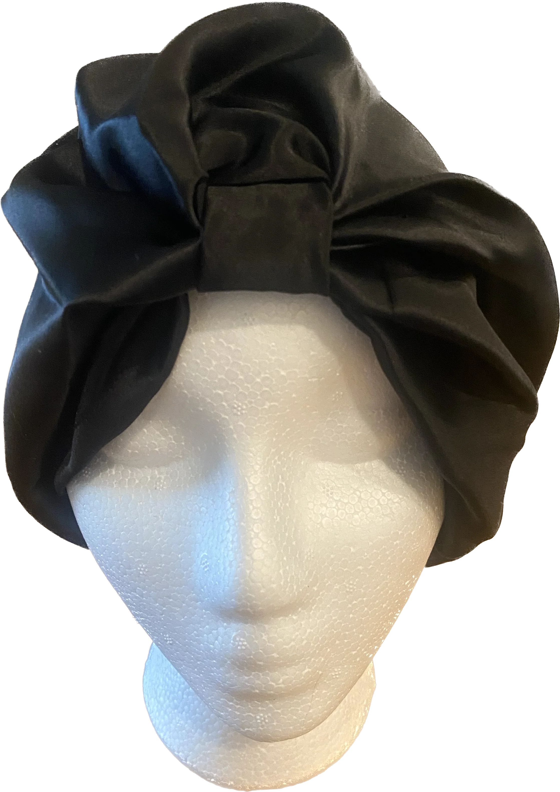 Bonnet de nuit rose en soie de murier Akisha