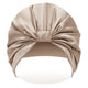 100% ORGANIC SILK HAIR TURBAN<BR> Mulberry Silk 22MM