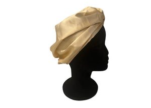 BONNET DE NUIT EN SOIE<BR> Soie de Mûrier