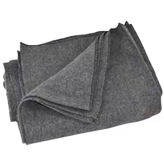 Wool grey blanket online