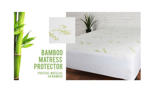 WATERPROOF BAMBOO-BLEND MATTRESS PROTECTOR