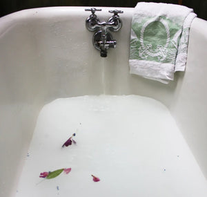 BAIN DE LAIT - FLEUR DE RIZ<br>Fabriqué à Montréal