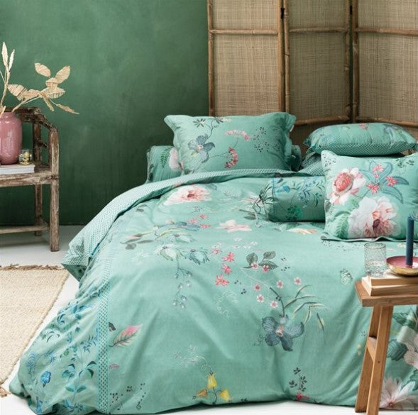 Melange Home Broderie Ensemble housse de couette Collection Hydrange Melange Home Broderie Ensemble housse de couette Collection Hydrange