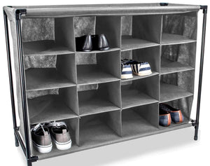 ORGANISATEUR DE CHAUSSURES 16 POCHES